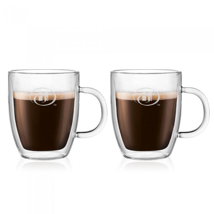 Bodum Bistro 10oz Double Wall Mug Set 2 pcs HG