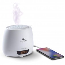 iHome Aromatherapy Essential Oil Diffuser Alarm Clock with Sound Therapy