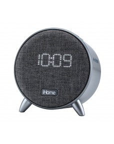 iHome iBT235 Bluetooth Digital Alarm Clock with Dual USB Charging and Ambient Nightlight