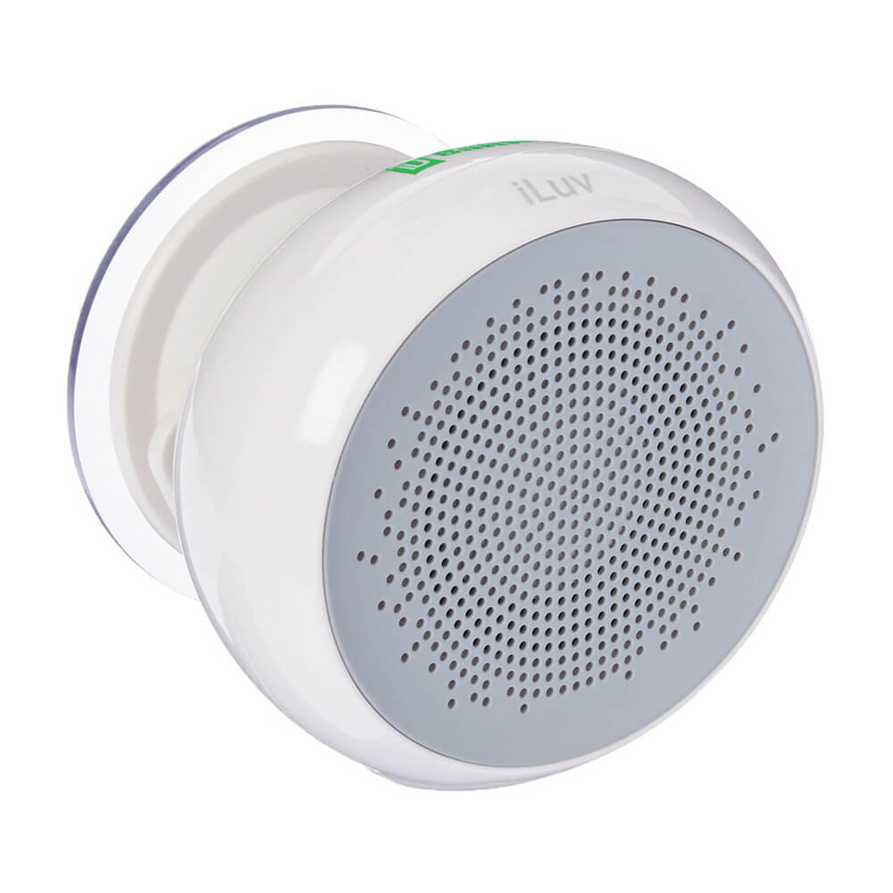 Iluv Aud Shower Water Resistant Bluetooth Speaker With Hands Free Talking Hg